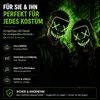 LED Horror Maske grün – inspiriert von Purge – mit 3 Produktbild-Vorschau 3