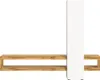 Loft Regalsystem 1 Tür 2 Fächer weiß. Produktbild-Vorschau 2