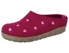 Haflinger Damen Pantoffel Schurwolle Herz Stickerei Grizzly Produktbild-Vorschau 8