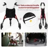 COSTWAY Rollator stretto per appartamenti, triciclo Anteprima dell’immagine prodotto 10