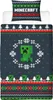 A Minecraft-themed duvet cover and pillowcase set with a festive, pixelated design. Produktbild-Vorschau