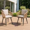 di volio Gartenstühle NEMI - Polyrattan 2er Set, Rattan Produktbild-Vorschau 11