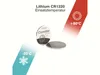Camelion CR1220-BP1, Einwegbatterie, CR1220, Lithium, 3 V, Produktbild-Vorschau 6