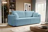 xonox.home Point Schlafsofa 3 Sitzer hellblau B/H/T: Produktbild-Vorschau 5