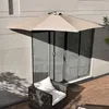 Demi-parapluie de jardin mural Terra 2,7 m Beige Voir les images du produit 7