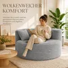 Pohovka "Sitzsack" 110 cm, potažená kvalitní tkaninou Náhled obrázku produktu 7