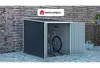 NIKI Fahrradunterstand aus grauem verzinktem Stahl - 2,81 Produktbild-Vorschau 5