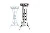 Two plant stands, one white and one black, are shown against a white background. Produktbild-Vorschau