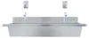 Edelstahl Spüle 1200x410 mm, Becken 200 mm hoch, Produktbild-Vorschau 1