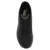 A top-down view of a black Skechers trainer. Anteprima dell’immagine prodotto