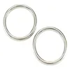 10 Rundringe 40 x 9mm O-Ringe Stahl Vernickelt Produktbild-Vorschau 1