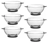 Lys - Bol en verre transparent à oreilles 51cl (Lot de 6) Voir les images du produit 3