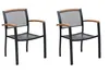 Two identical outdoor chairs are shown against a white background. Produktbild-Vorschau