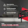 LCD LED TV Fernseher Wandhalter Wandhalterung Produktbild-Vorschau 6