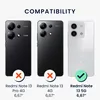 kwmobile Slim Case kompatibel mit Xiaomi Redmi Note 13 5G Produktbild-Vorschau 2