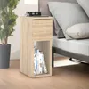 Szafka Nocna Mały Nakastlik Dąb Sonoma Figo Stolik Do Podgląd zdjęcia produktu 3