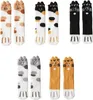 OKWISH Socken, Plüschsocken mit Katzenpfoten-Motiv, Produktbild-Vorschau 4