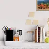 Schreibtisch Organizer Fernbedienung Halter mit 5 Holz Produktbild-Vorschau 8