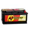 A car battery is shown against a white background. Produktbild-Vorschau
