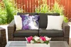 MuchoWow® Outdoor Kissen - Graue und violette Geometrie - Produktbild-Vorschau 5