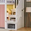 Hoogslaper voor kinderen met LED-verlichting, trap met Productafbeelding-voorbeeld 11