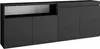 Sideboard, Highboard, 200x35x75cm, 4 Türen, Wohnzimmer, Produktbild-Vorschau 1