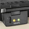 A close-up view of the control panel of a black KRUPS sandwich maker. Podgląd zdjęcia produktu