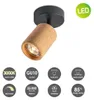 Home Sweet Home LED-Strahler - 9,5 x 10 x 16cm - Natur Produktbild-Vorschau 3