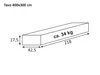 Schneider Ampelschirm TAVO 400 x 300 cm anthrazit – Produktbild-Vorschau 11