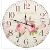 vidaXL Horloge murale vintage fleurs 60 cm Voir les images du produit 5
