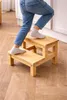 MG Design Tritthocker Holz 2 Stufen – stabil und sicher, Produktbild-Vorschau 7