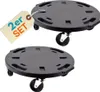 2er Set Transportroller Rollbrett Transportrollen Rollbrett Produktbild-Vorschau 1
