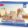 Rompecabezas 3D de 204 piezas. Línea de ciudades. Moscú Vista previa de la imagen del producto 3