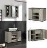 Waschbeckenunterschrank Vicco Joli Greige 80 x 59 cm mit 2 Produktbild-Vorschau 2