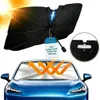Sonnenschutz Frontscheibe innen 140 x 80 cm, Auto Produktbild-Vorschau 1