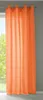1er Set Vorhänge Schal Ösen »Berlin« HxB 245x140 cm Orange Produktbild-Vorschau 1