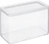 A clear plastic food storage container with a clear lid. Náhled obrázku produktu