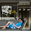 Outsunny 4tlg. Gartenmöbel-Set Balkonmöbel-Set mit Ecksofa Produktbild-Vorschau 6
