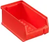Rote Sichtlagerbox 2.0 | HxBxT 7,5x10x17,5cm | 0,8 Liter | Produktbild-Vorschau 1