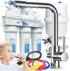 Wasserfilter Set RO7 mit 3-Wege Küchenarmatur Venom, Produktbild-Vorschau 1