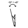 Hama 00118628, 142,2 cm (56"), 75 x 75 mm, 400 x 400 mm, 0 Produktbild-Vorschau 3