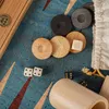 Manopoulos Premium Backgammon Set – Türkis Naturkork & Produktbild-Vorschau 5