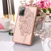 Galaxy Note 20 4G Hülle, Schmetterling Prägung Flip Leder Produktbild-Vorschau 4