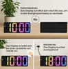 Moderner Digitaler LED Wecker mit gut lesbaren großen Produktbild-Vorschau 2