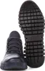 A pair of navy Ecco shoes, one shown from the front and the other showing the sole. Podgląd zdjęcia produktu