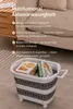Faltbarer Wäschekorb 38 Liter mit Rollen Produktbild-Vorschau 7