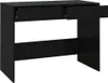 vidaXL Psací stůl černý 101x50x76,5 cm odvozený výrobek ze Náhled obrázku produktu 8
