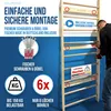 VALENESS® NEU Sprossenwand aus Holz mit Klimmzugstange, Produktbild-Vorschau 6