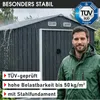 BRAST Gerätehaus Geräteschuppen Metall | 235x131x192 | Produktbild-Vorschau 10