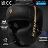 RDX Boxen Kopfbedeckung, MMA Training, einstellbare Produktbild-Vorschau 4